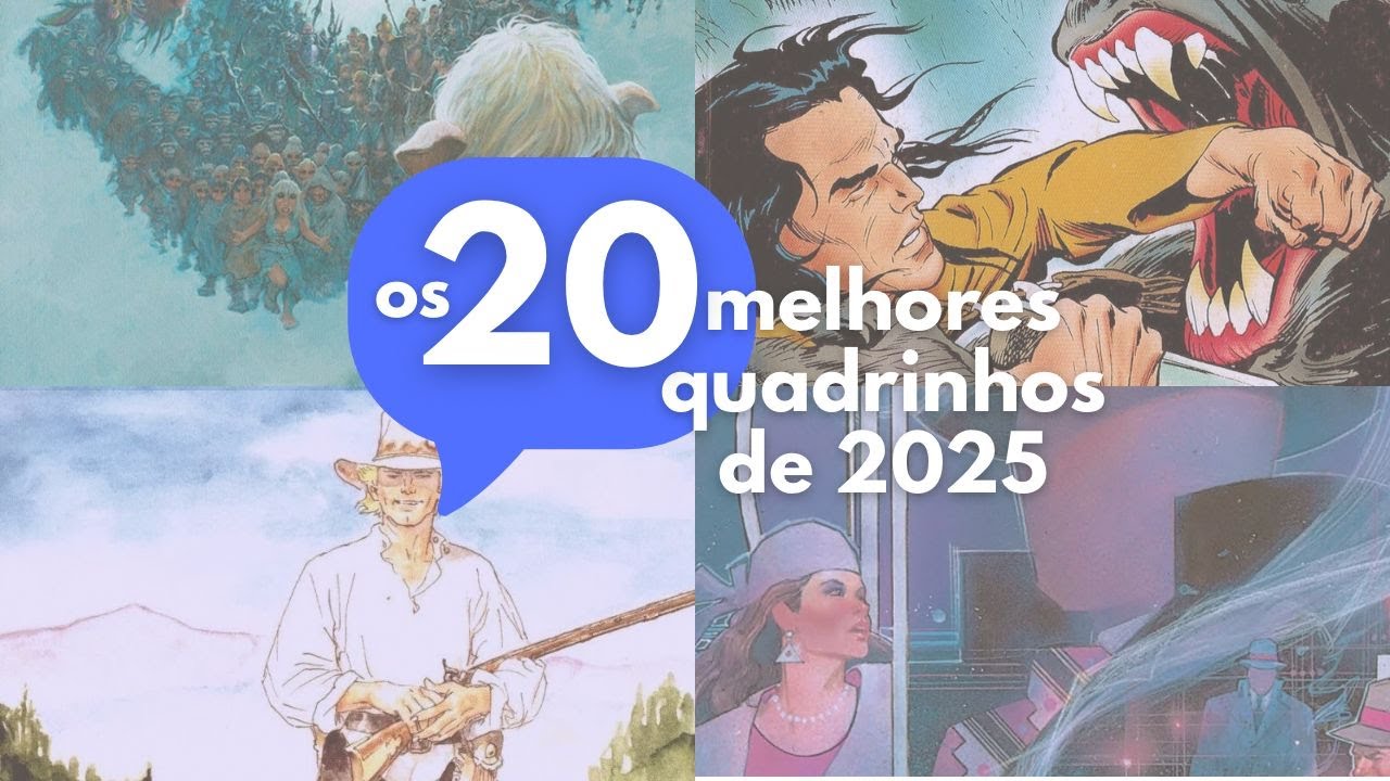 TOP 20 MELHORES QUADRINHOS DE 2025!