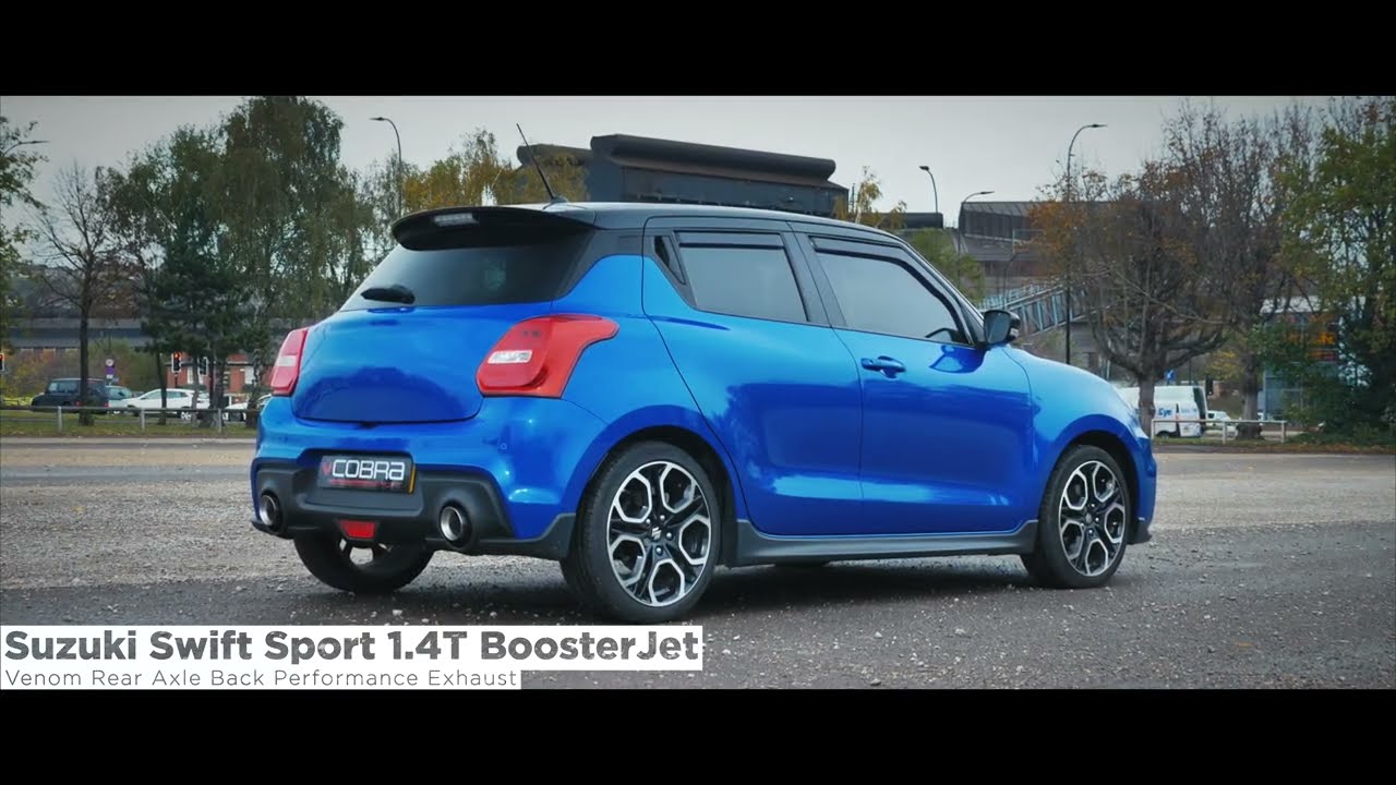 Suzuki Swift Sport 1.4T BoosterJet Performance Exhaust (Mk3/ZC33S) Axle Back Exhaust by Cobra Sport