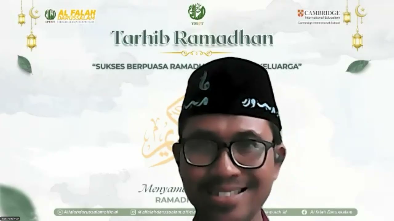 Kegiatan Zoom Tarhib Ramadhan 2026 #alfalahdarussalam #tarhibramadhan