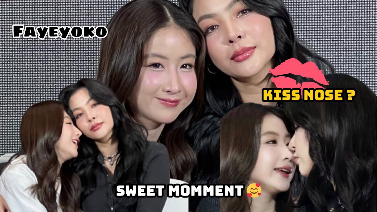 FayeYoko Sweet Moment At FanSign In NanNing 🦋🫧 20.10.2024