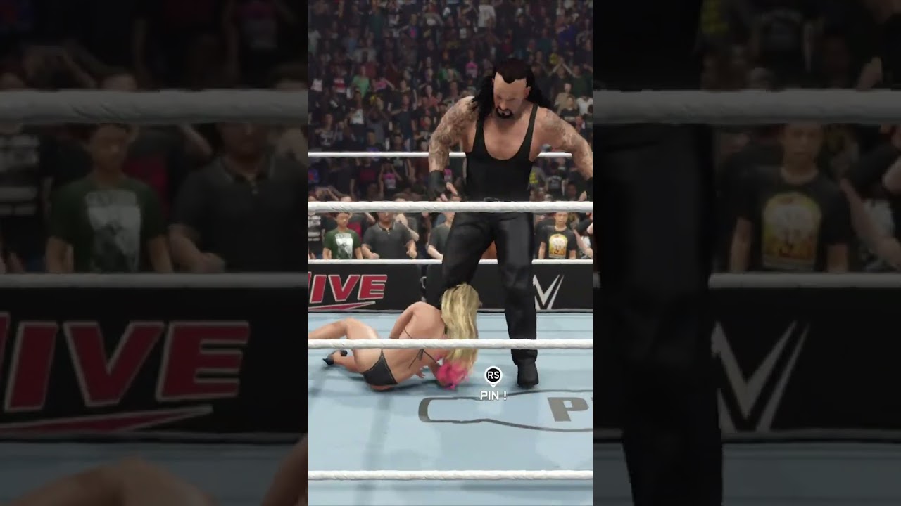 UnderTaker VS Alexa Bliss || WWE2k25 Fight Gameplay Video #wrestling  #wwe2k24 #wwe #wwe2k25