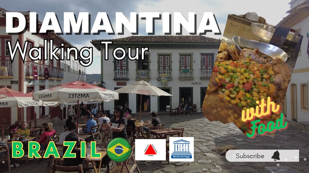 Diamantina walking tour with food, Minas Gerais, Brazil, Unesco Heritage