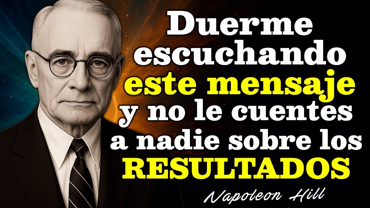 Escucha Este Mensaje Esta Noche: Cómo Atraer Prosperidad | Napoleon Hill