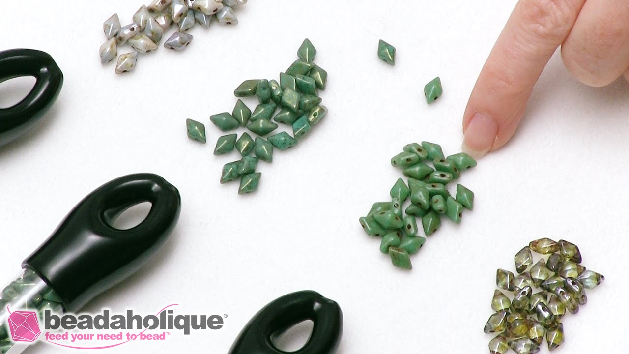 Show & Tell: Czech Glass DiamonDuo Beads