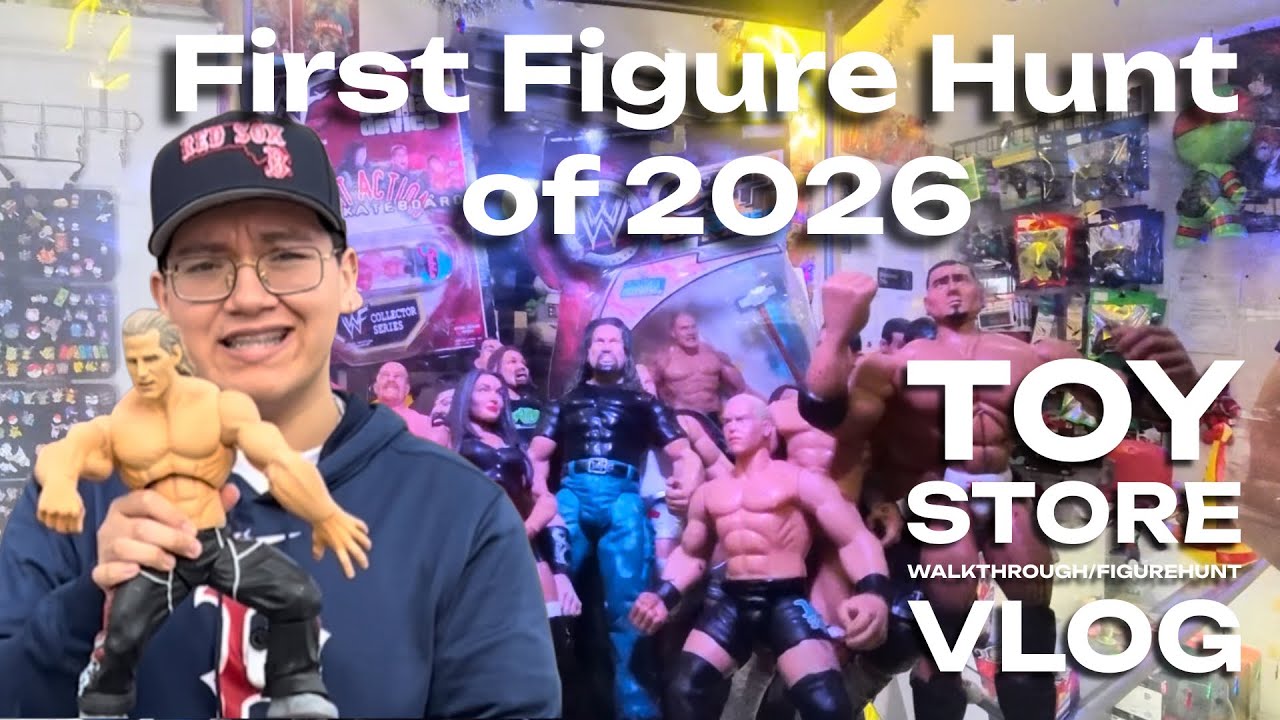 Is This the Best Toy Store in My Hometown? (First Figure Hunt of 2026) 