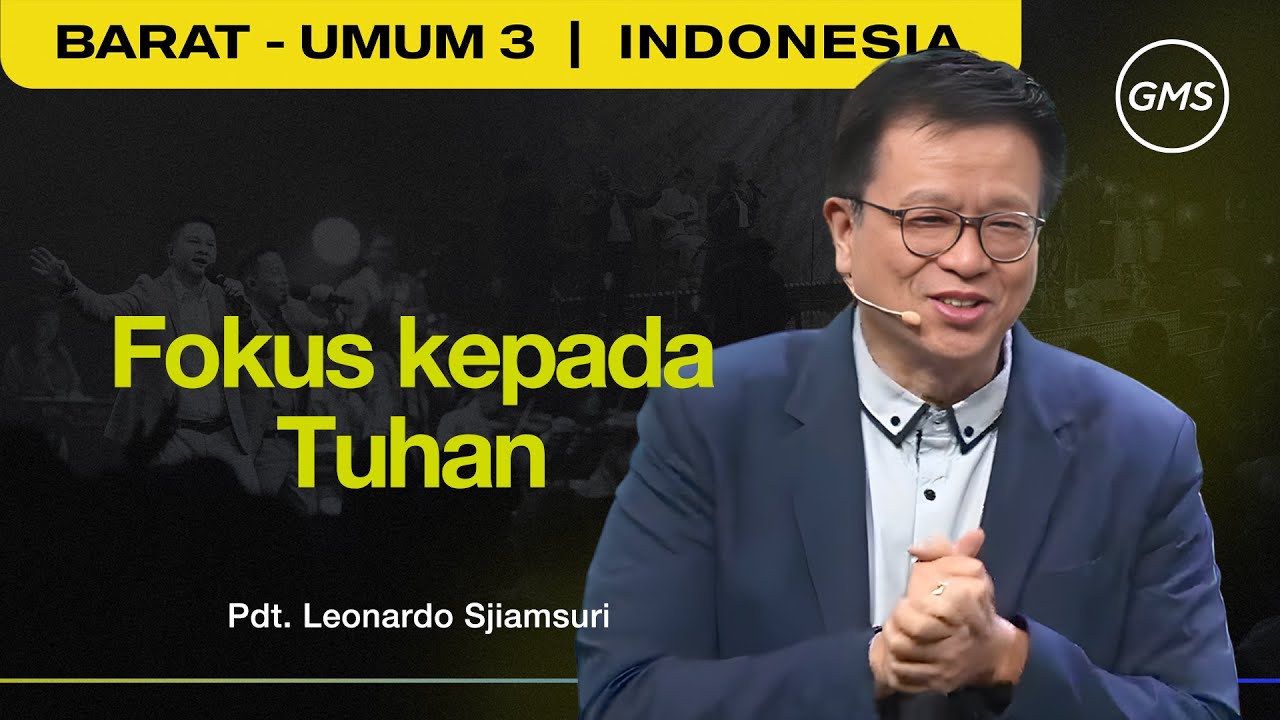 Indonesia | Ibadah Umum Barat 3 - 9 November 2025 (GMS Church)