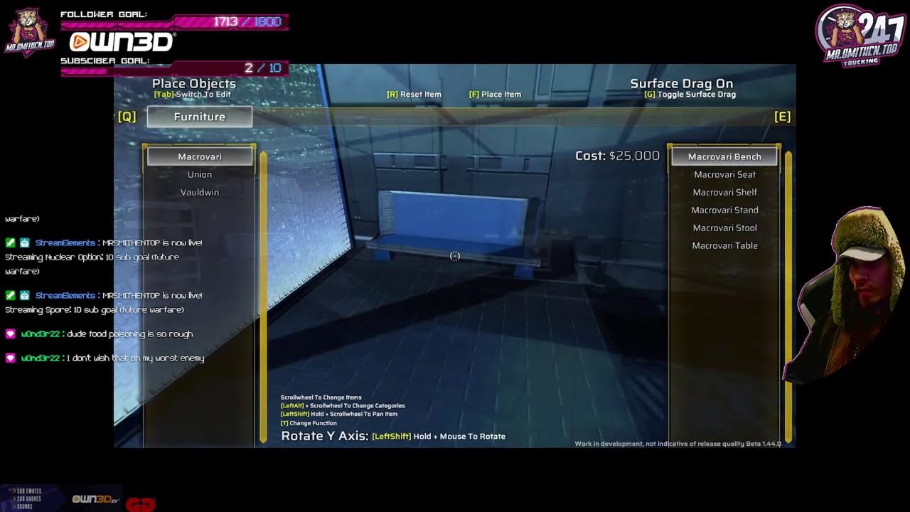 10 sub goal (future warfare )