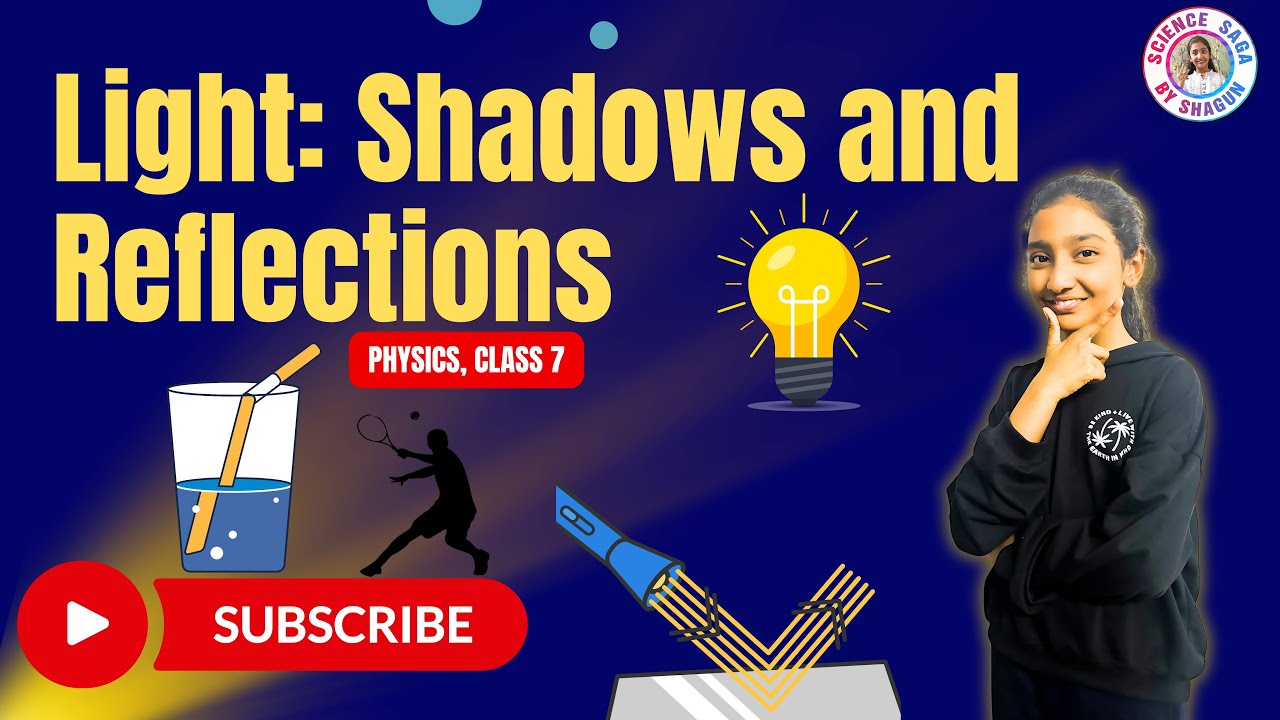 Light, Shadows & Reflections | Class 7 Science NCERT Explained