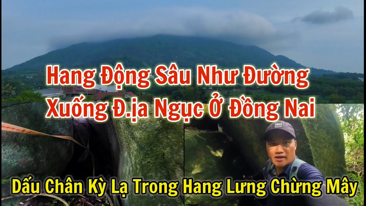 Đi tìm dấu chân kỳ lạ in trên đá trong hang động sâu hun hút ở lưng chừng mây của Núi Chứa Chan.