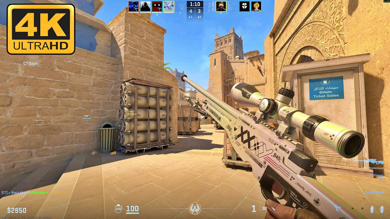 Counter Strike 2 - Mirage - Full Gameplay