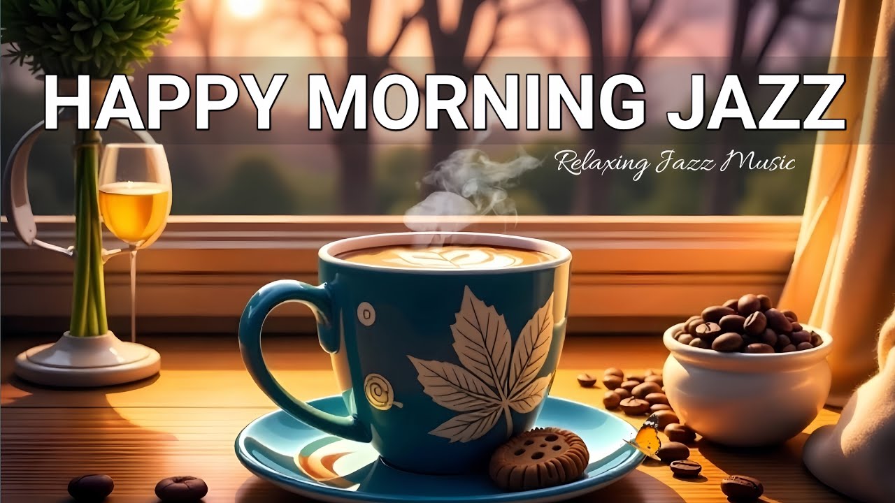 Smooth Jazz Instrumental Music & Cozy February Street Coffee Shop Ambience 🍂 Jazz Music for Work ☕
