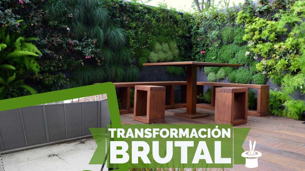 Un jardín (vertical) a tu medida 💚 Terraza