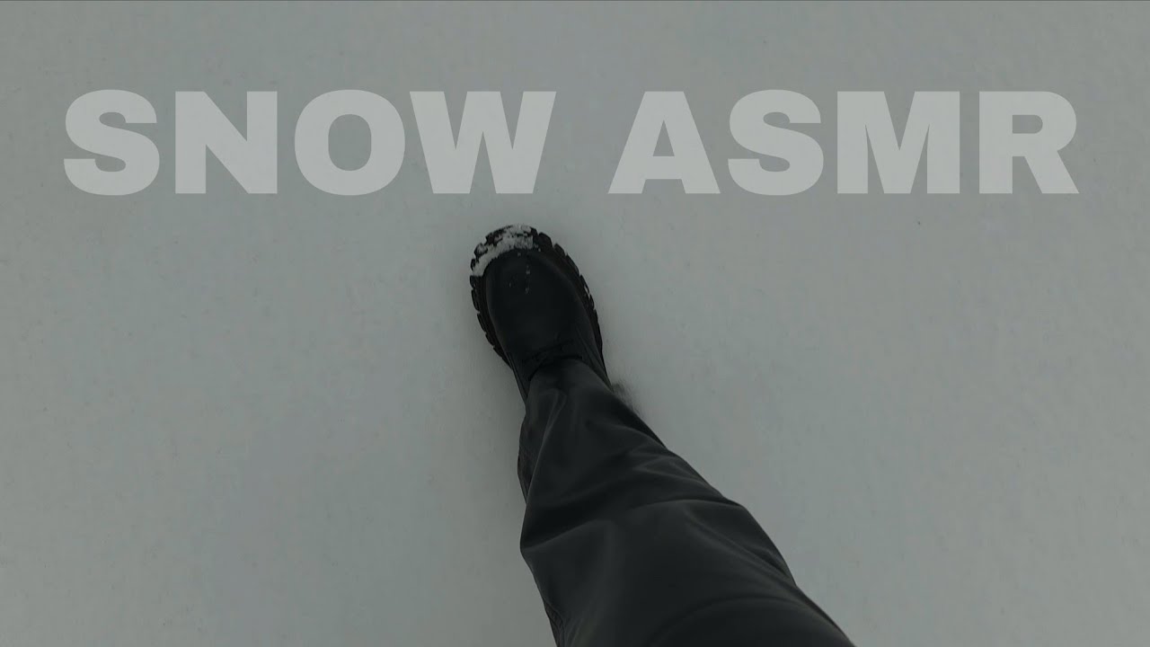 Walking in snow ASMR ❄️ 