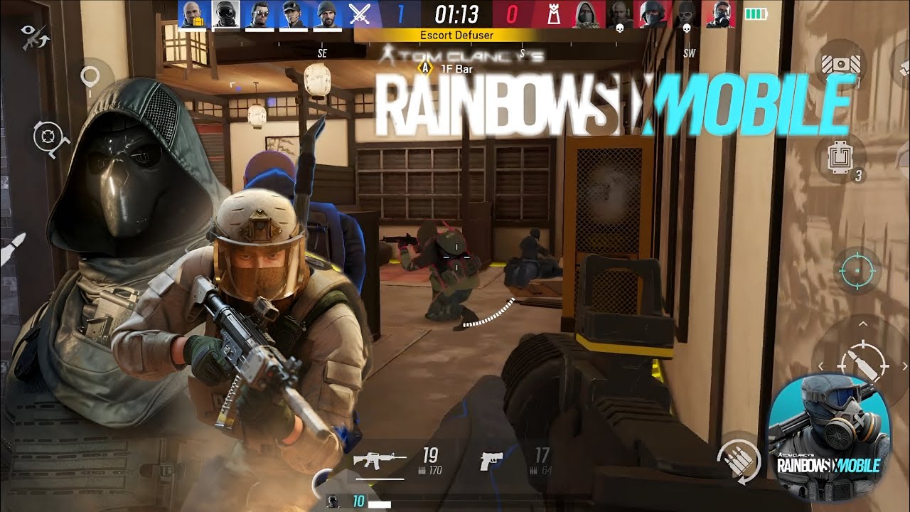 Rainbow Six Mobile: Gameplay #1 | High Graphics @RainbowSix @Devil_X_Gaming999 