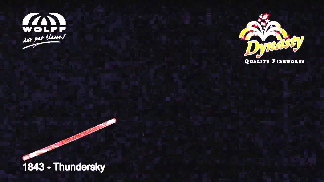 Thundersky   Wolff Vuurwerk   Dynasty Professional Series Souman vuurwerk