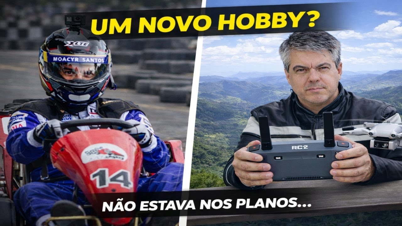A história de como Pilloto de Kart começou no mundo dos Drones
