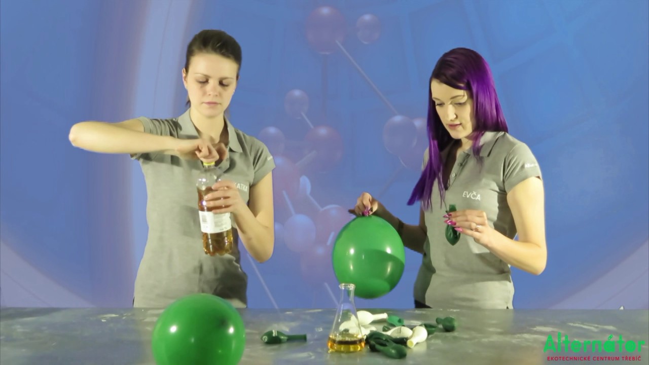 Alovy zábavné pokusy - nafukování balonků
