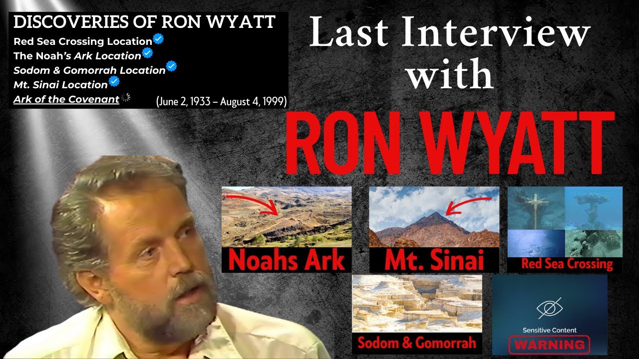 Amazing Last Interview with Mr. Ron Wyatt: His WARNING for us!