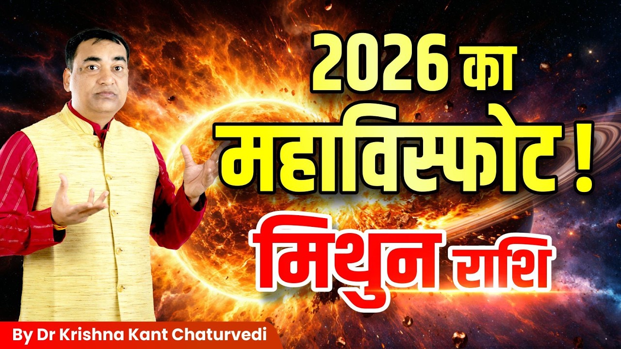 सूर्य-शनि टकराव 2026 – मिथुन (Mithun) Gemini राशि की किस्मत या कर्मों का हिसाब? जानिए उपाय