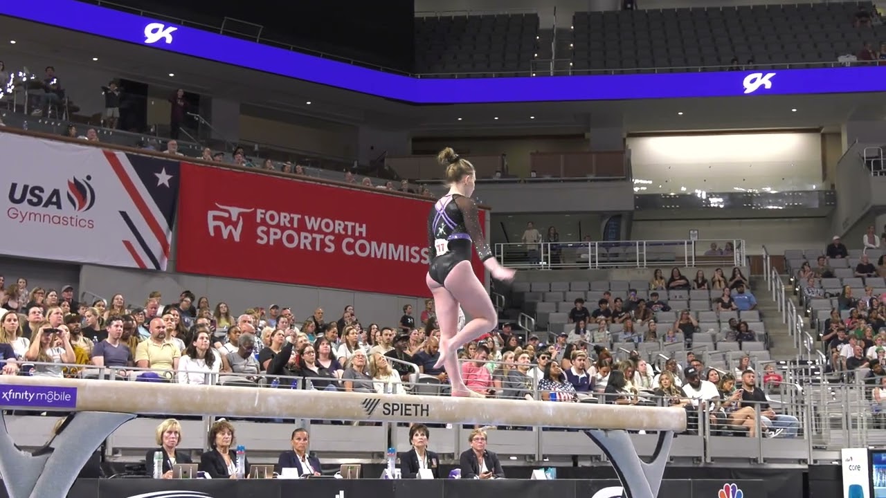Ashlee Sullivan  - Balance Beam -  2024 Xfinity U.S. Championships  - Senior Women Session 2 Day 1