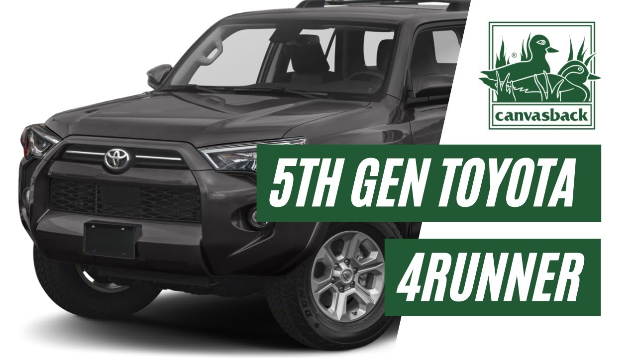 5TH GEN 4RUNNER Canvasback Cargo Liner