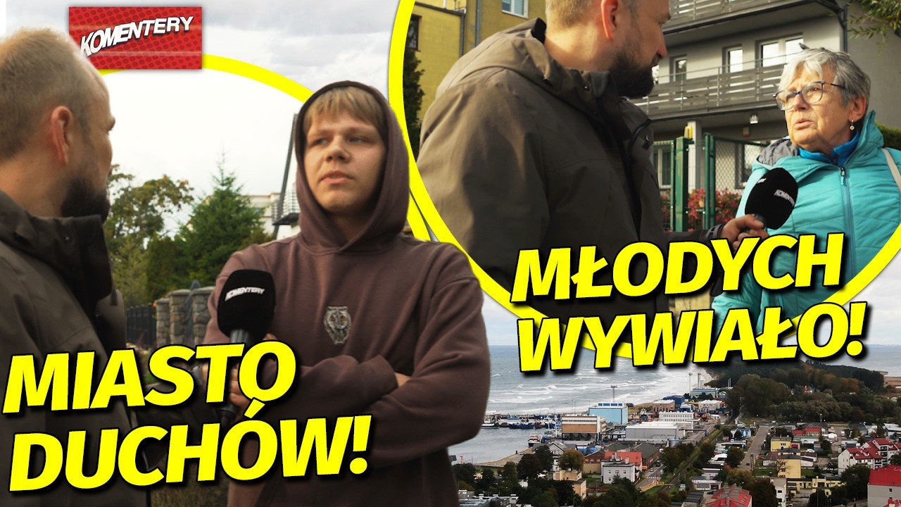 MIASTO DUCH&Oacute;W NAD BAŁTYKIEM! MŁODZI STĄD UCIEKAJĄ, ZOSTAJĄ EMERYCI I PUSTE ULICE | KOMENTERY