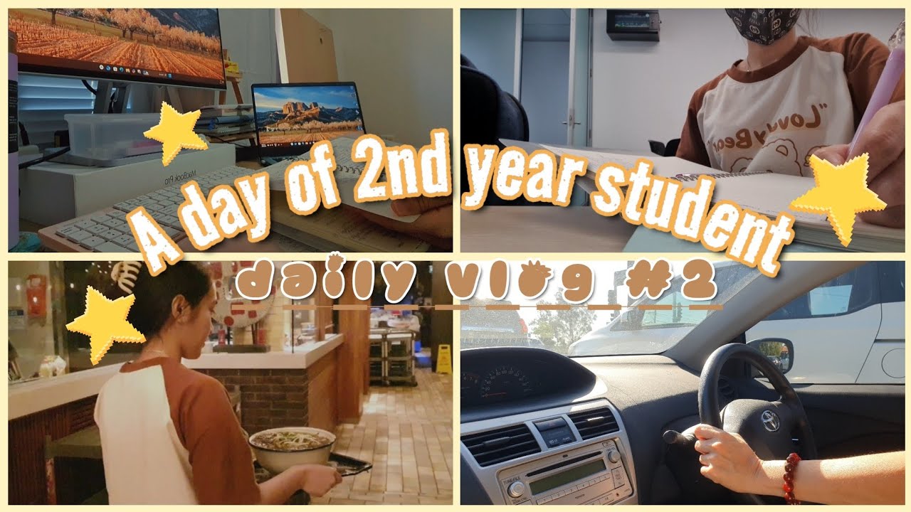 daily vlog #2: một ng&agrave;y đi học của du học sinh năm 2 tại &Uacute;c
