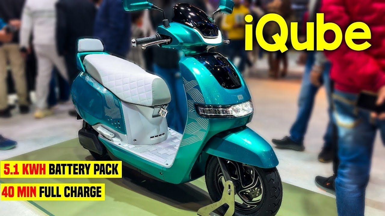New TVS iQube electric scooter | 150km Range detailed review - Price, feature