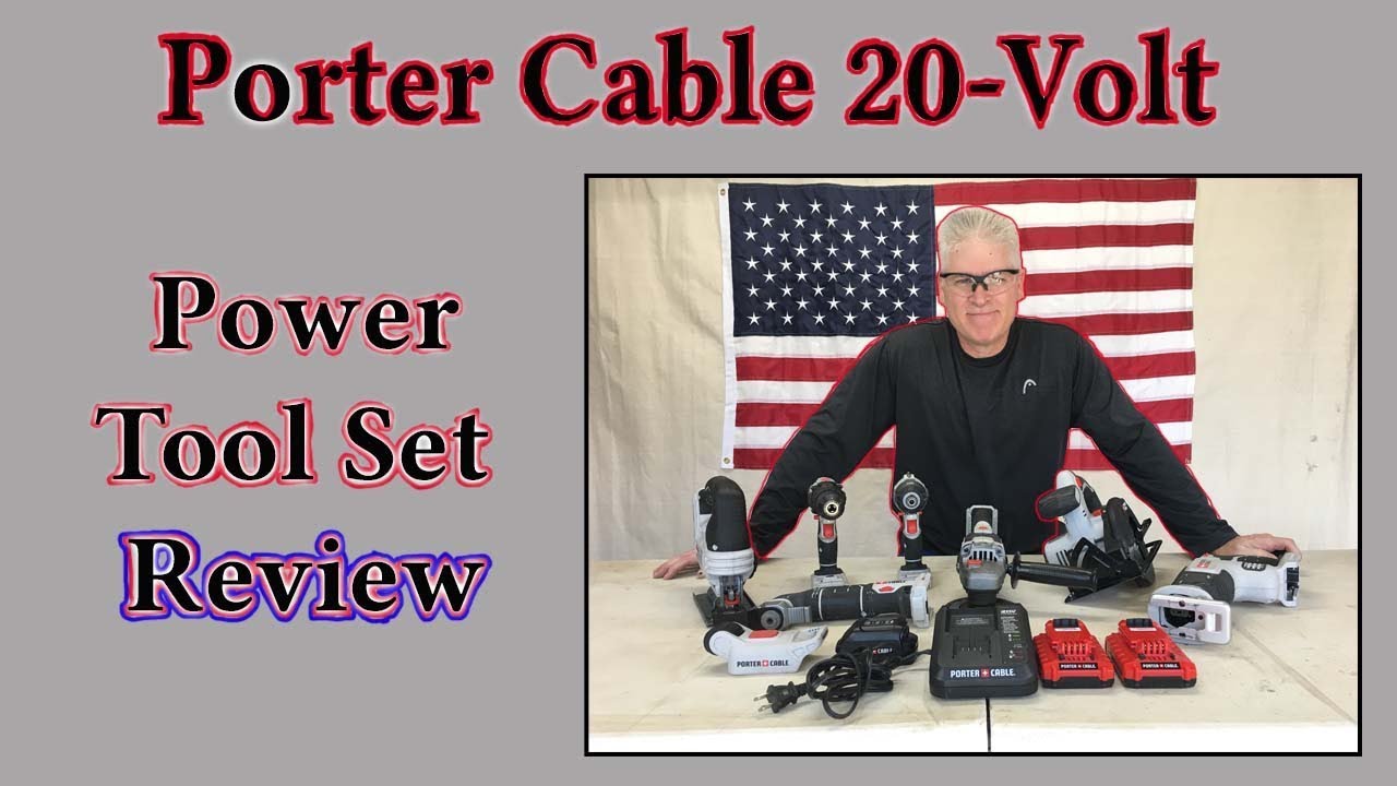 Porter Cable MAX 20-Volt Rechargeable Power Tool Review