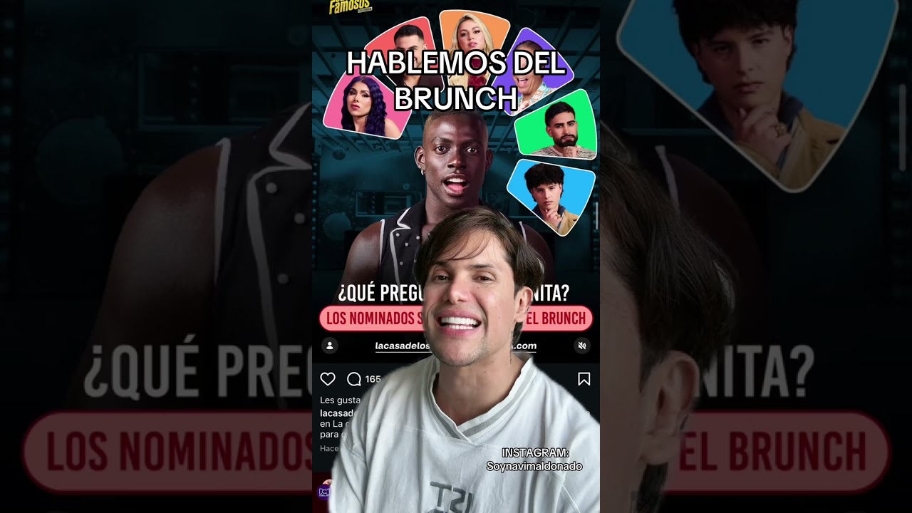 HABLEMOS DEL BRUNCH YA QUE EIDEIVIN FINGIÓ SOLO POR CONVENIENCIA -