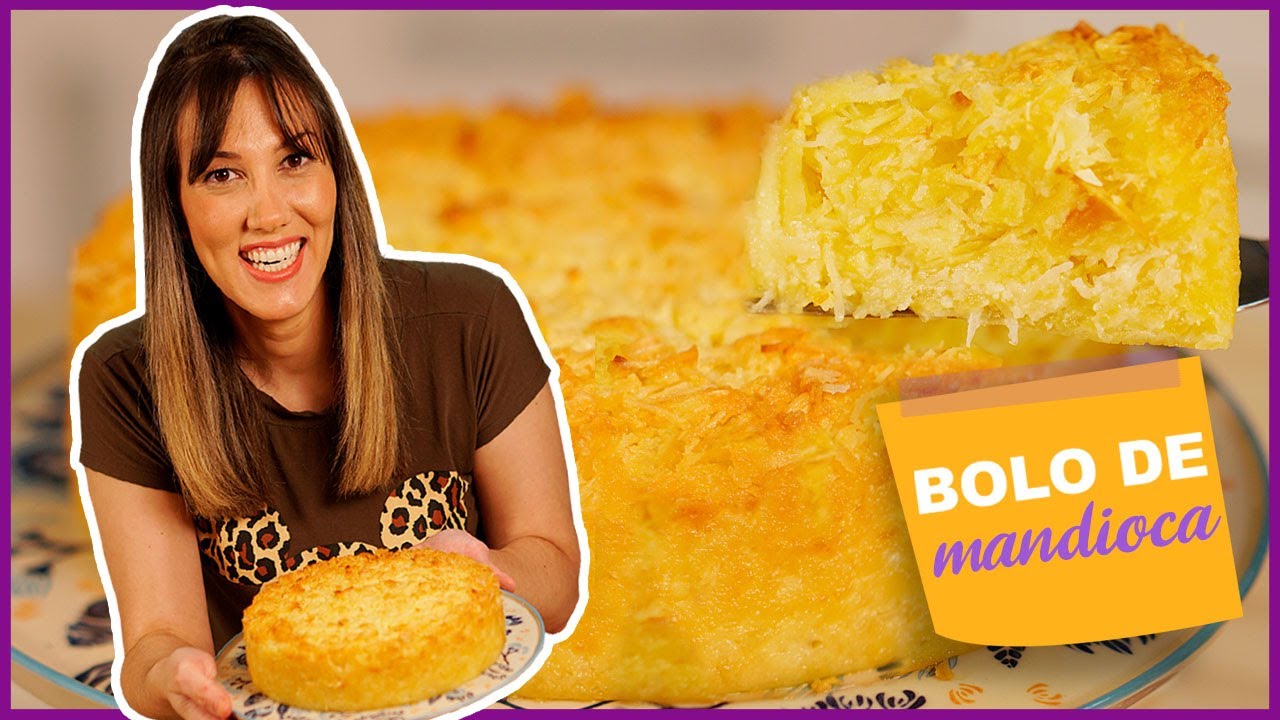BOLO DE MANDIOCA cremoso I Bolos da Quarentena I Receitas e Temperos
