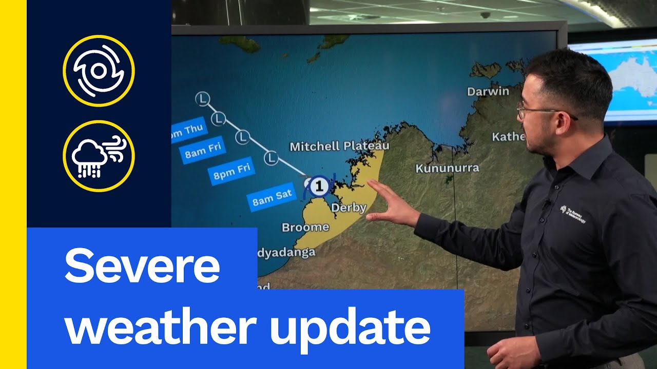 Severe Weather Update 22 January 2026: Tropical Cyclone expected for northern WA