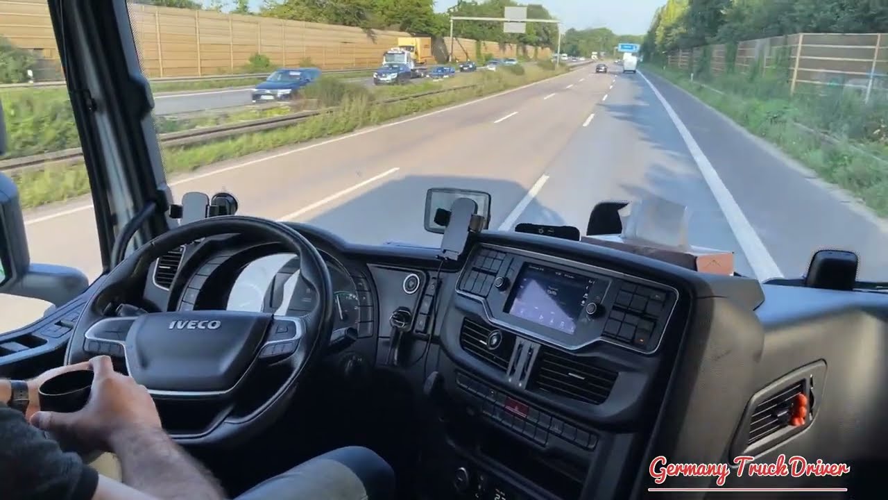 🇩🇪🇩🇪رافقوني في يوم كامل بدون حذف  Germany Truck Driver