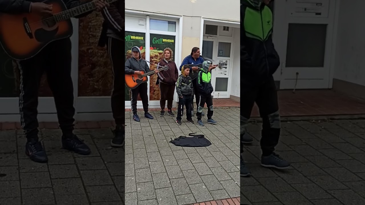 Stra&szlig;enmusik in Heide