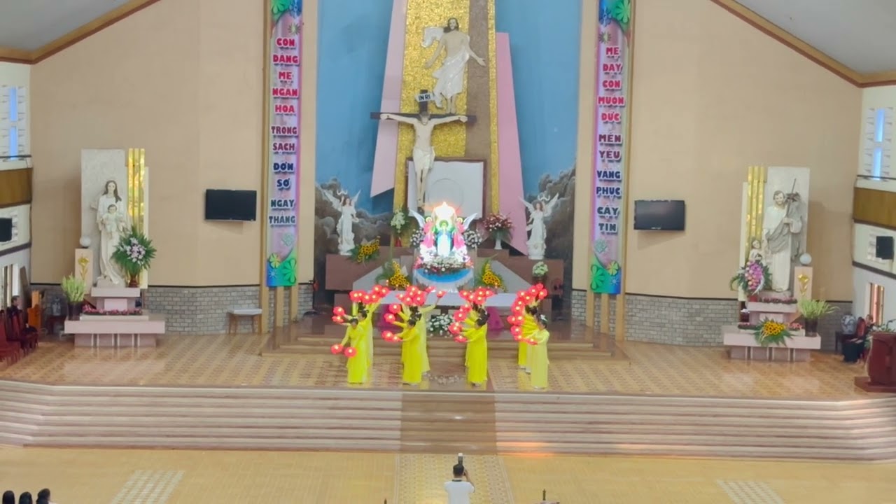 Giáo xứ Ninh Phát - Dâng hoa kính Đức Mẹ 31-05-2023