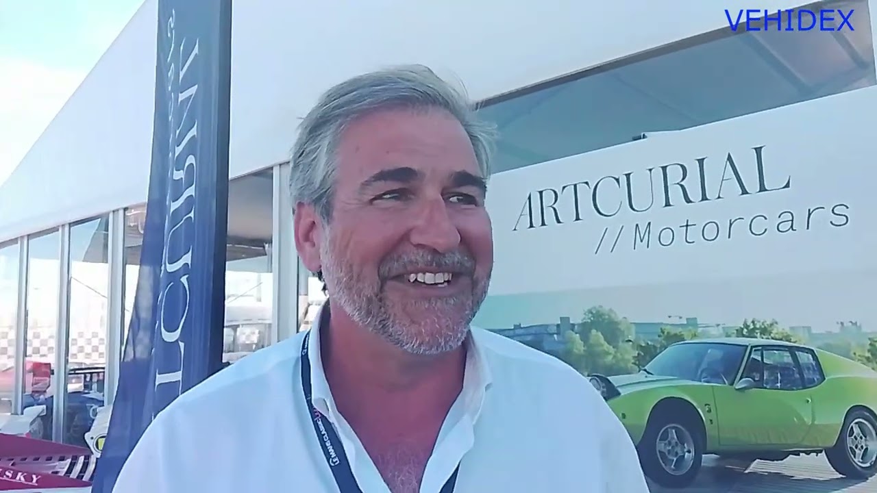 Matthieu Lamoure, Pr&eacute;sident de Artcurial Motorcars, interview au Mans Classic Legend 2026...