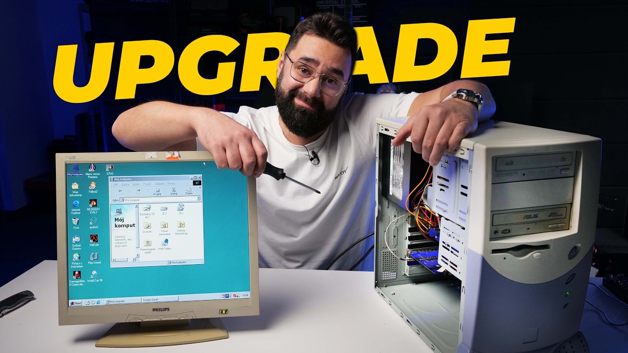 UPGRADE komputera w 1999 roku był UDRĘKĄ!