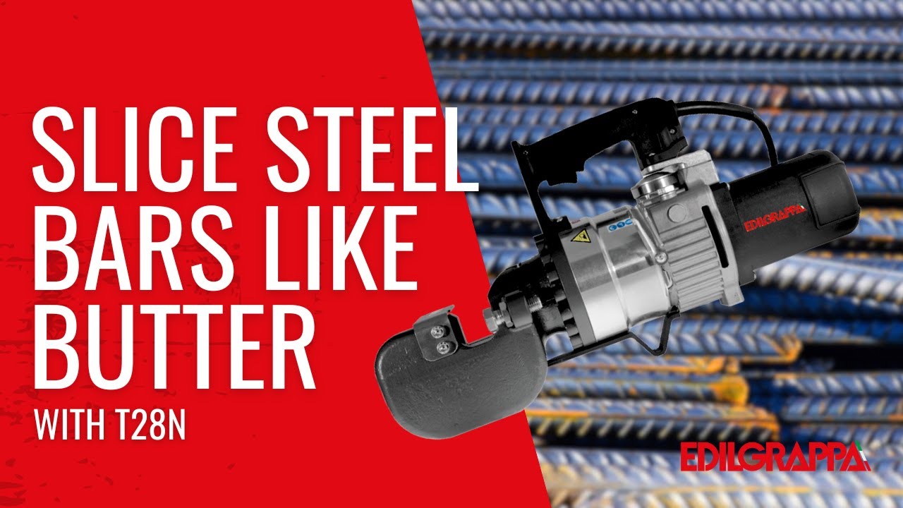 Rebar cutter for construction and industrial rod cutting applications