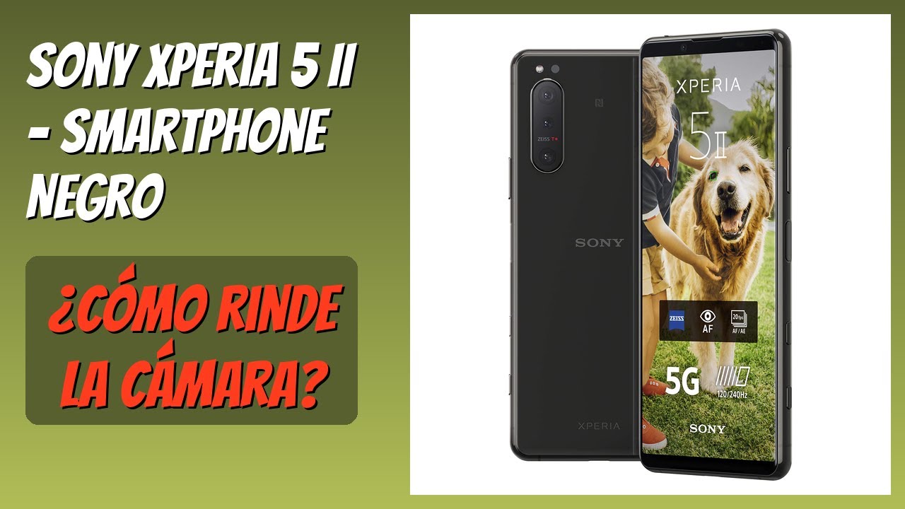 RESEÑA (2026) : Sony Xperia 5 II - Smartphone Negro. DETALLES