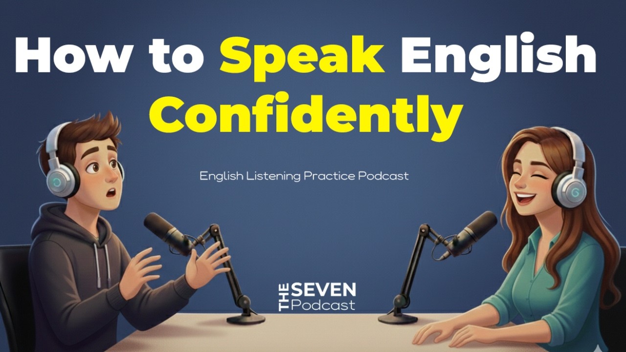 How to speak English Confidently | English Listening Practice Podcast