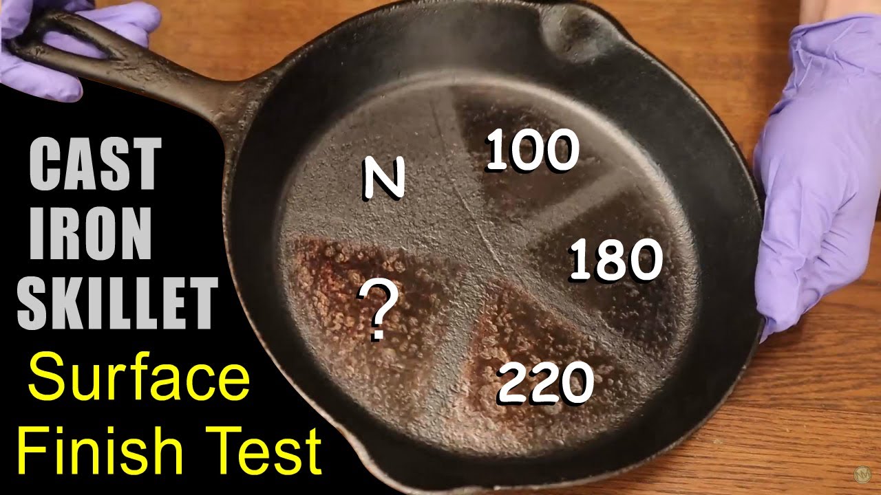 🍳Restore Rusty Cast Iron Pan + 4 Smooth Simple Finishes, 1 Extreme Finish & NO OIL Test!