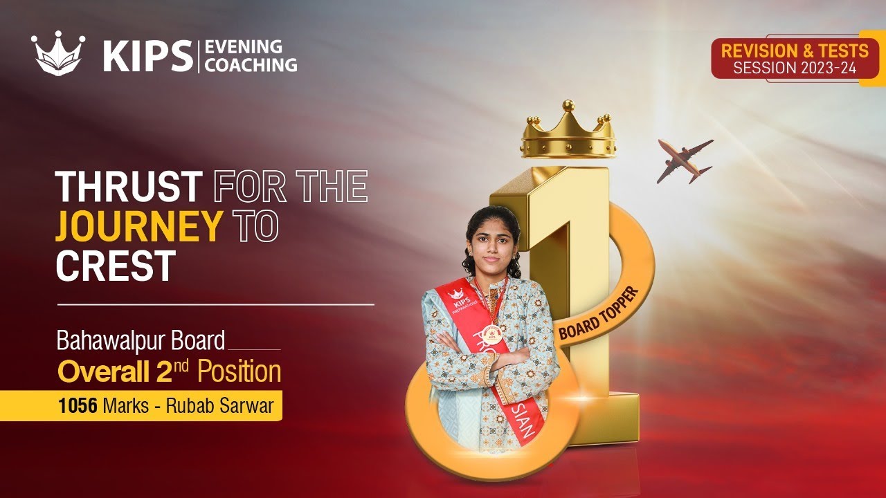 Rubab Sarwar - 2nd Position Bahawalpur Board Results 2023 | KIPS Preparations