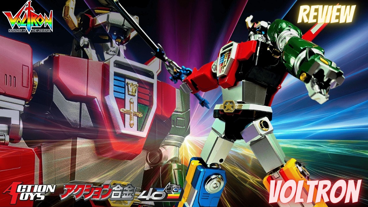 Action Toys Voltron Review