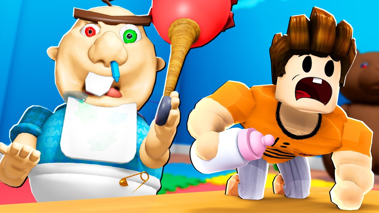Kena Kejar Dengan Baby Bobby... [BABY BOBBY'S DAYCARE] (Roblox Malaysia)