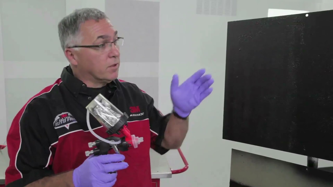 3M Accuspray Spray Gun: Matching OEM Texture with the New 3M  Body Protection System