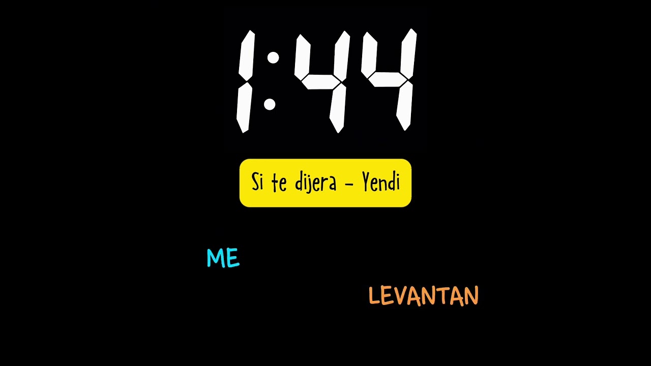 Yendi - Si Te Dijera