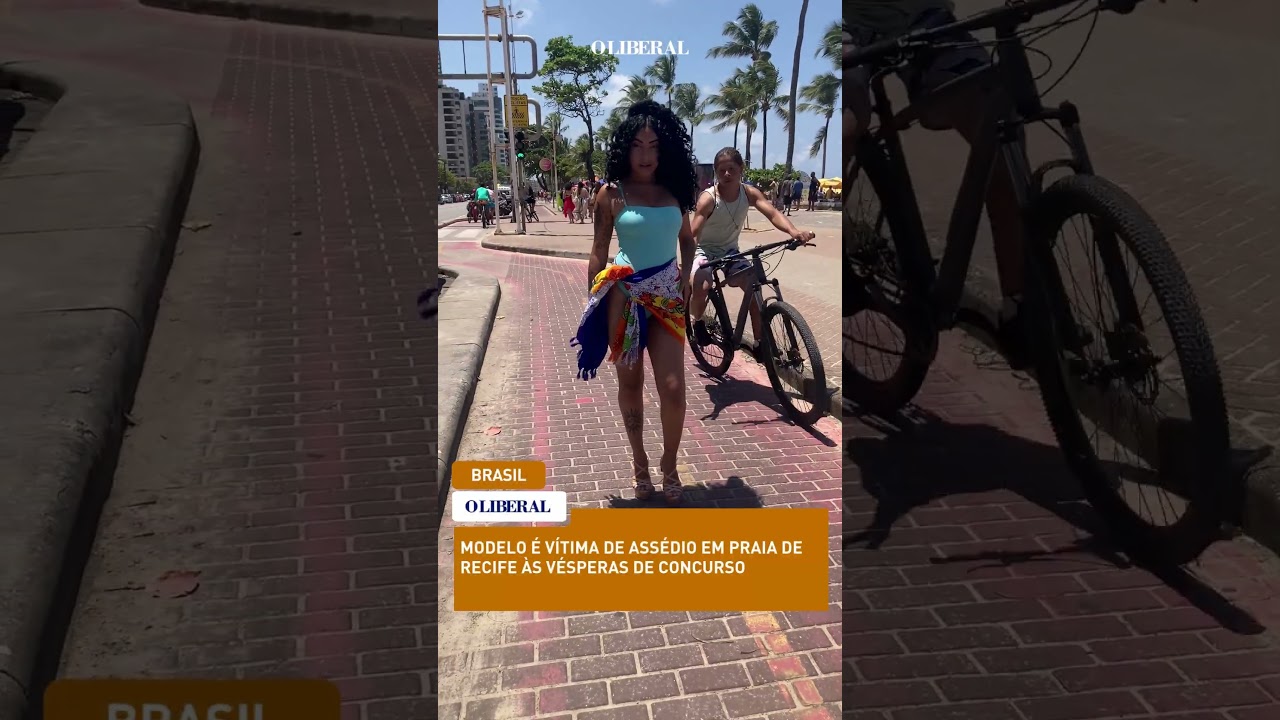 Modelo é vítima de assédio em praia de Recife às vésperas de concurso