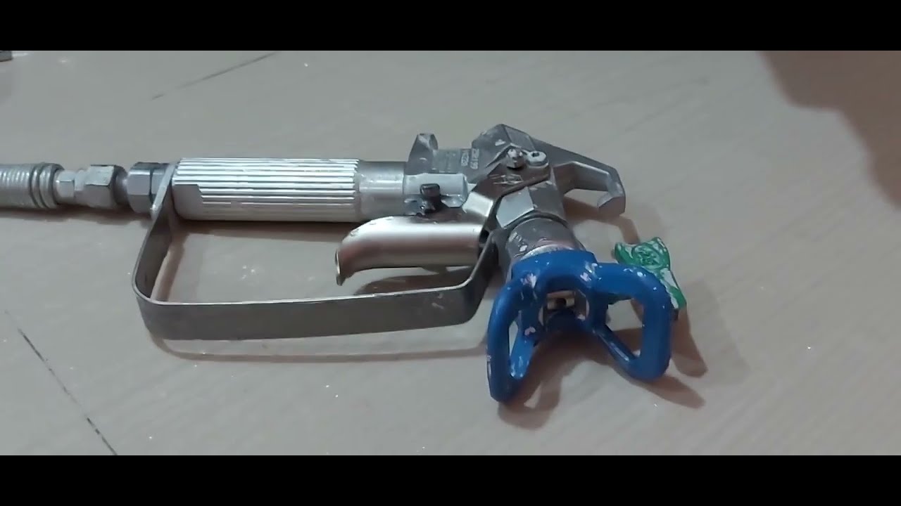 asianpaints  graco gx19 gun  clean