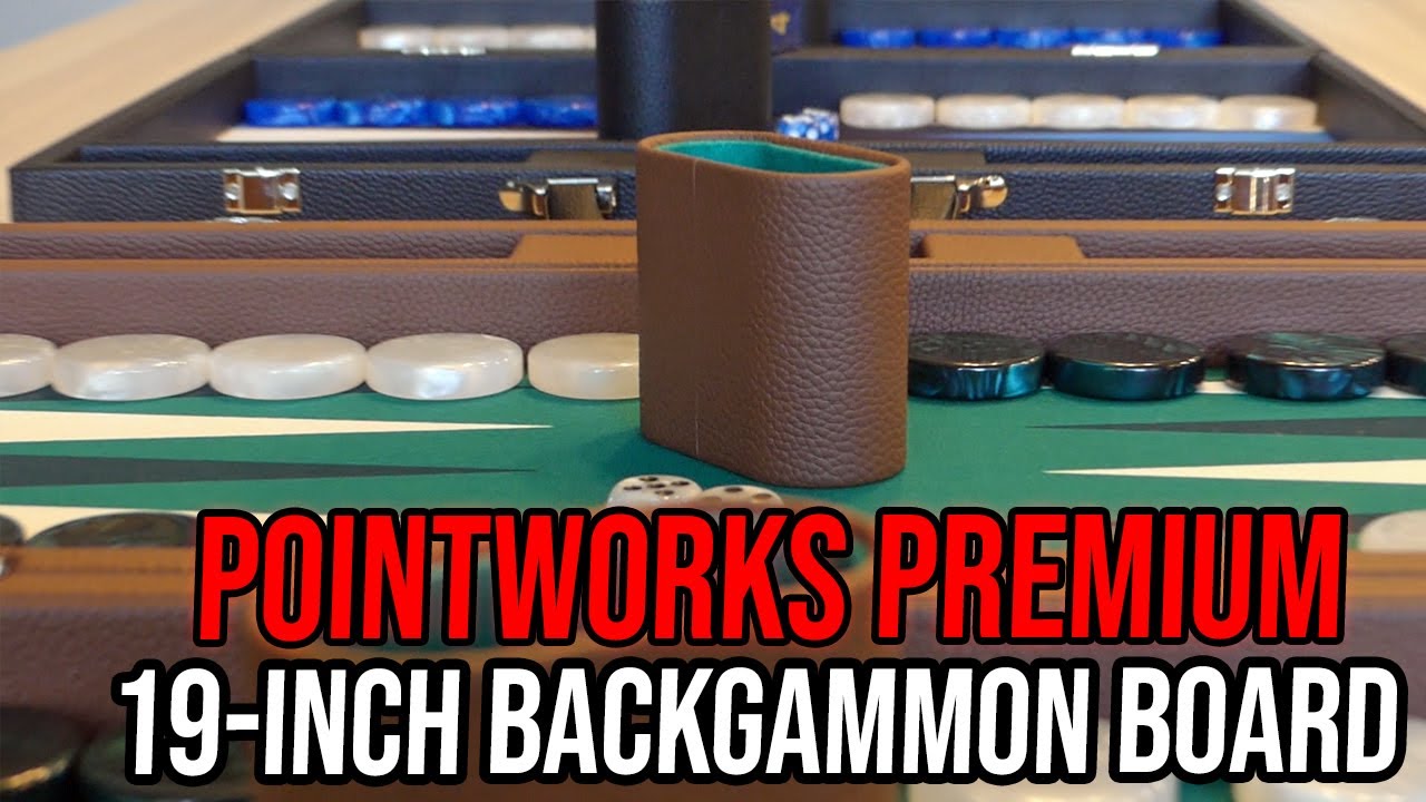 19 Inch Premium Backgammon by Pointworks | REVIEW