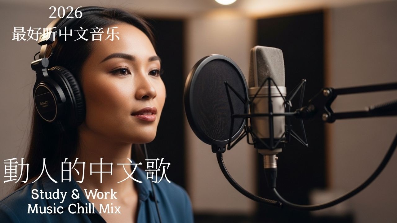 【2026最好聽中文音樂】✨動人抒情歌單｜讀書、工作與放鬆的絕佳音樂🎵｜Study & Work Music Chill Mix | #BGM #專注讀書 #放鬆工作 #工作音樂 #情歌 #中文